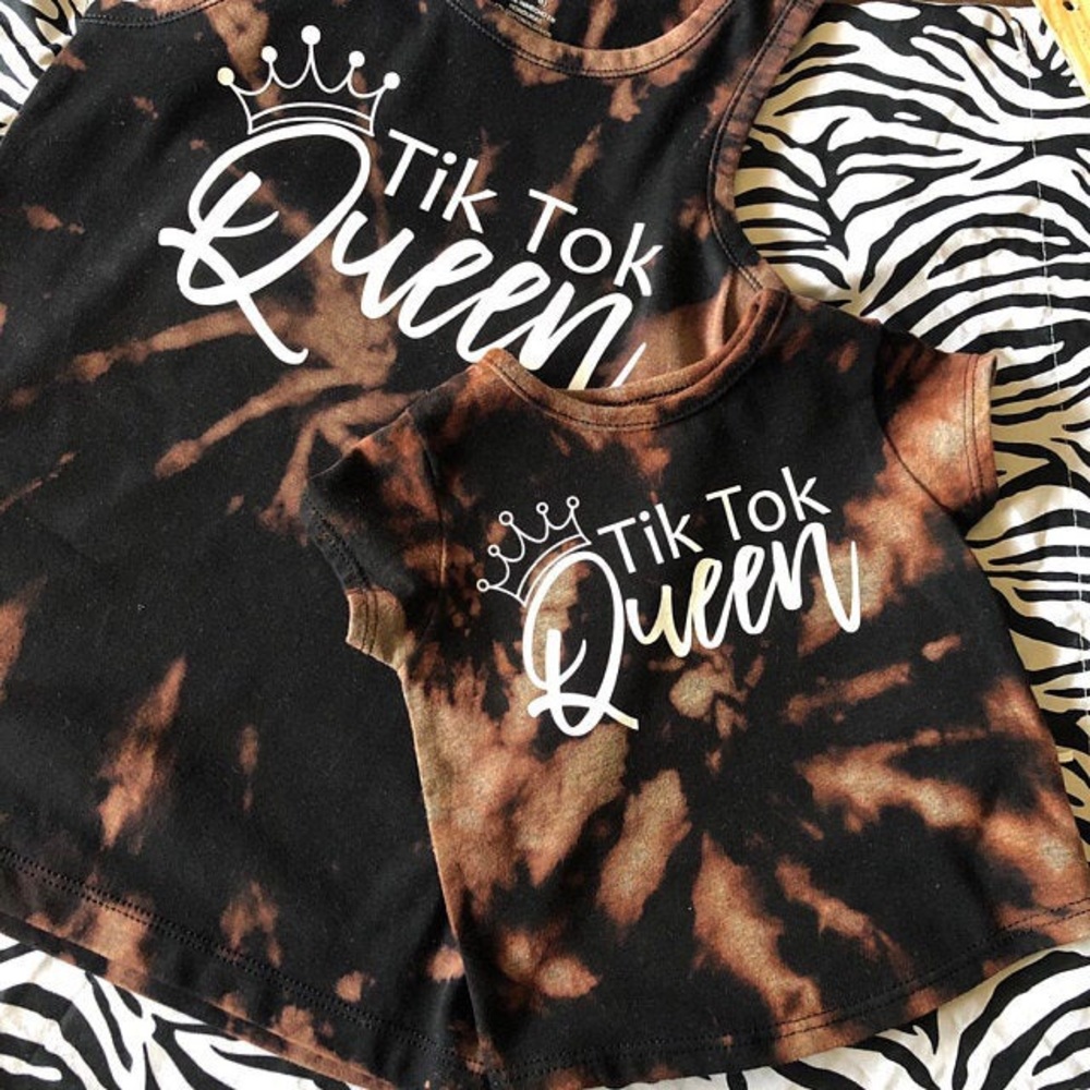 Tik Tok Queen Custom Shirt